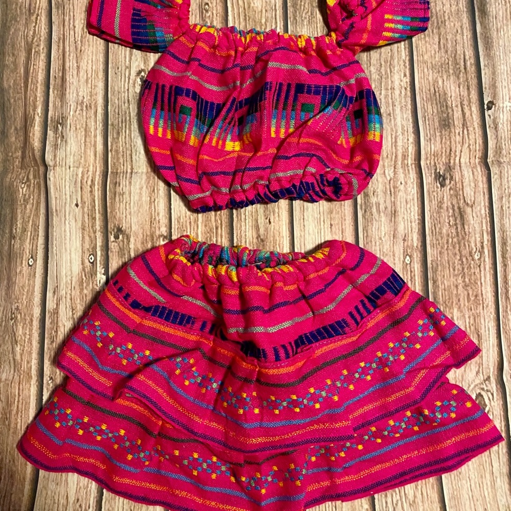 Handmade Girl’s Mexican Outfit